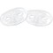 Party Central Club Pack of 24 White Masquerade Unisex Adult Mardi Gras Half Masks - One Size